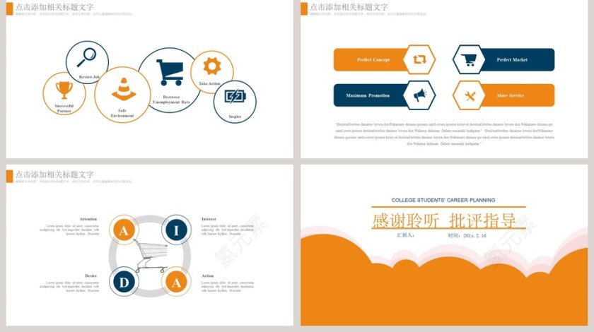 大学生职业生涯规划ppt第5张