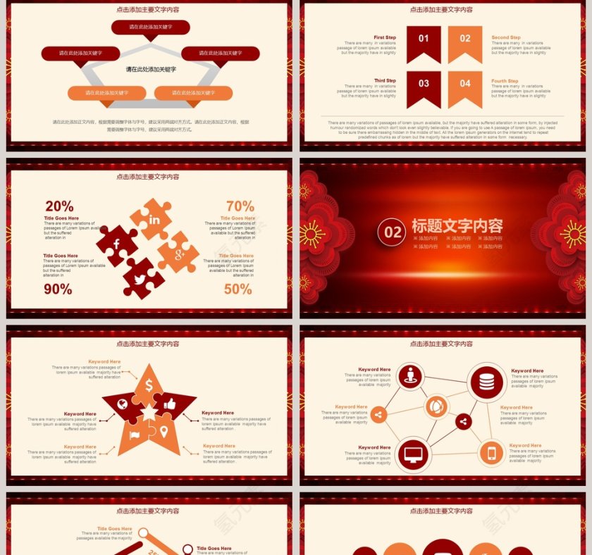 赢战2019颁奖年会总结PPT第2张