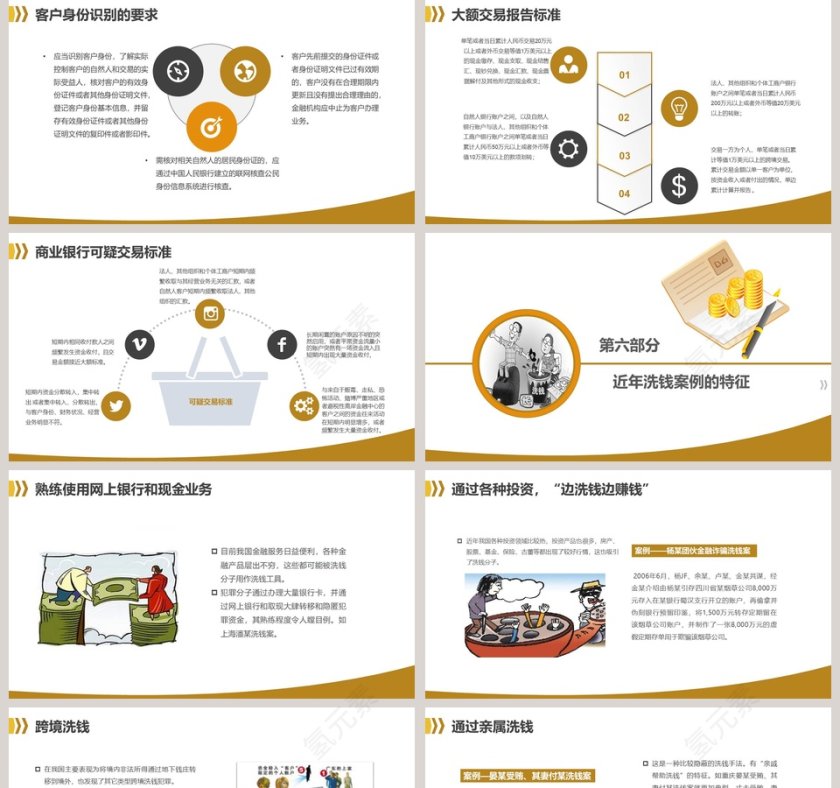 反洗钱知识培训反洗钱概念ppt第5张