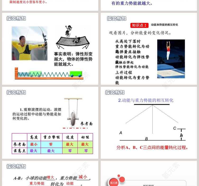 第六节  合理利用机械能-第十章   机械与人教学ppt课件第4张