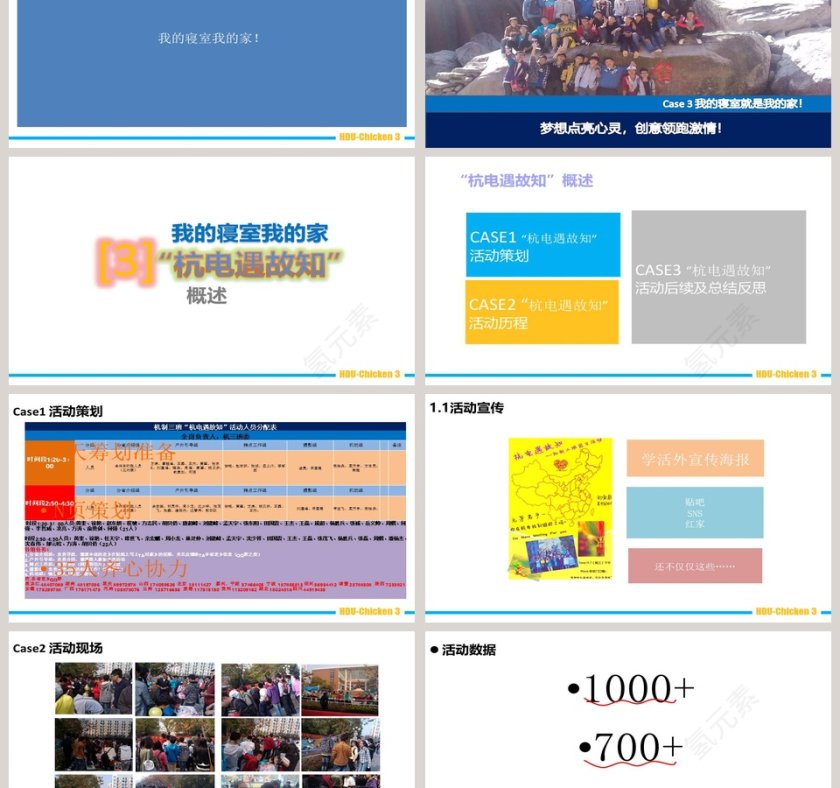 寝室文化节PPT第6张