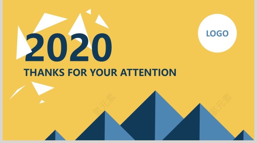 简约黄色工作总结汇报大气实用PPT模板第5张