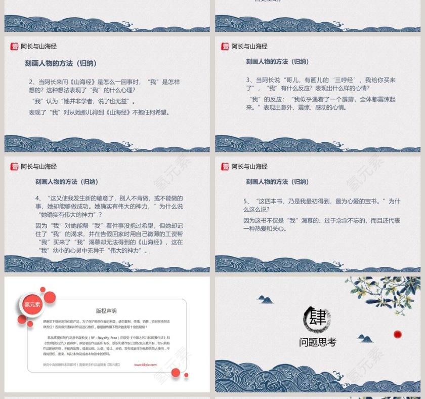 课文解析阿长与山海经语文课件PPT第4张