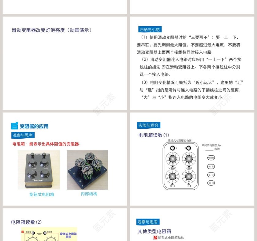 第十一章简单电路-变阻器教学ppt课件第4张