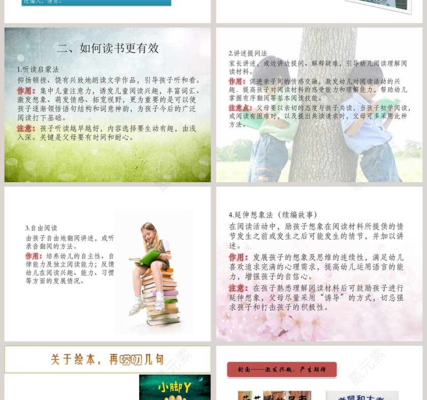 让孩子爱上阅读（幼儿版）家庭教育ppt第4张