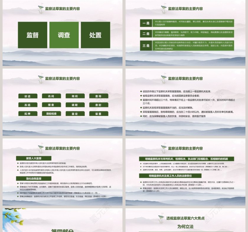 深入学习中华人民共和国国家监察法（草案）第5张