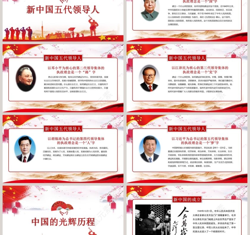 热烈庆祝中华人民共和国成立xx周年第3张