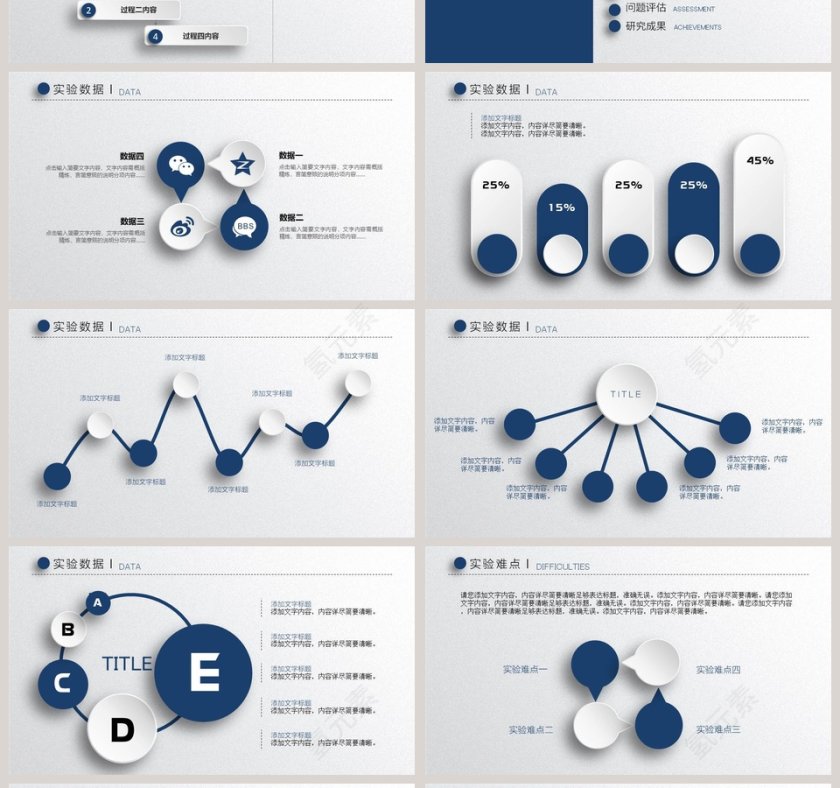 毕业论文答辩PPT模板第4张
