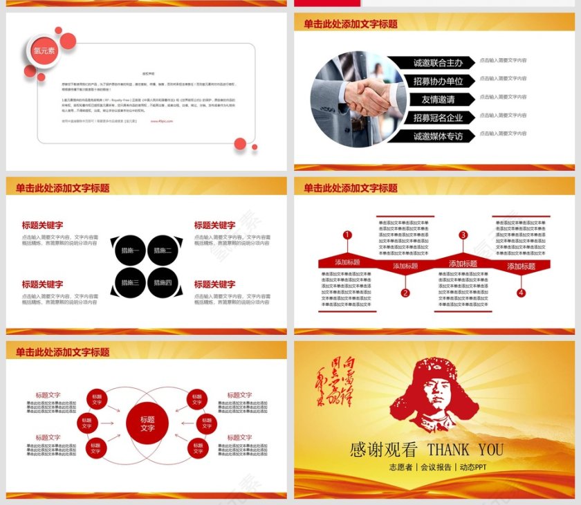 学习雷锋工作汇报PPT第5张