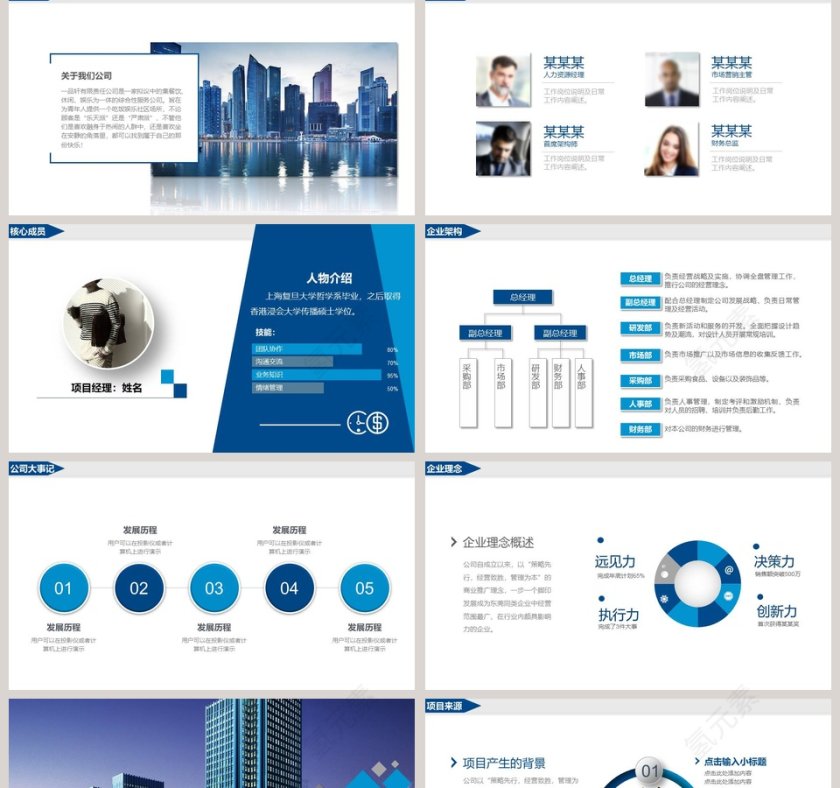 创业投资策划书PPT模板第2张