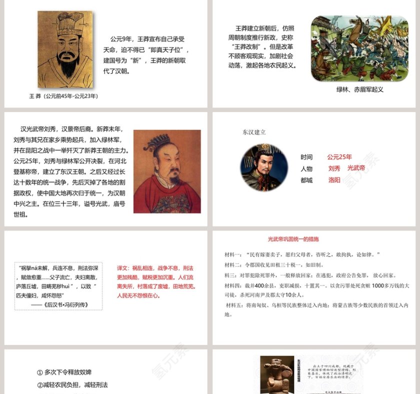 东汉的兴亡-七年级历史人教版教学ppt课件第2张