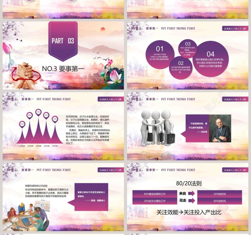 高效能人士的七个习惯PPT 第4张