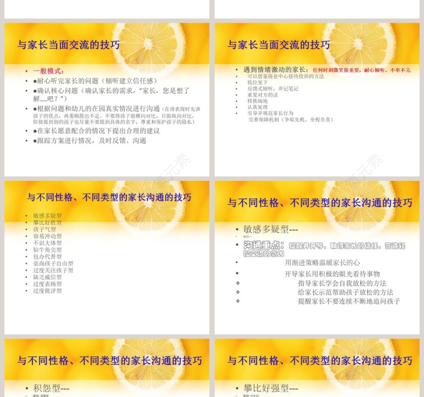 怎么和家长有效的沟通PPT第6张