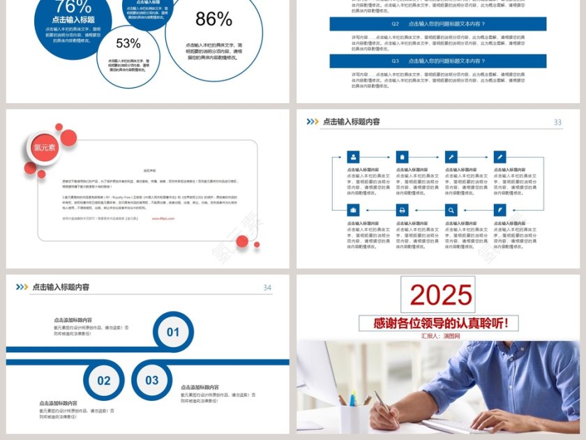 2018极简述职报告工作总结PPT第6张