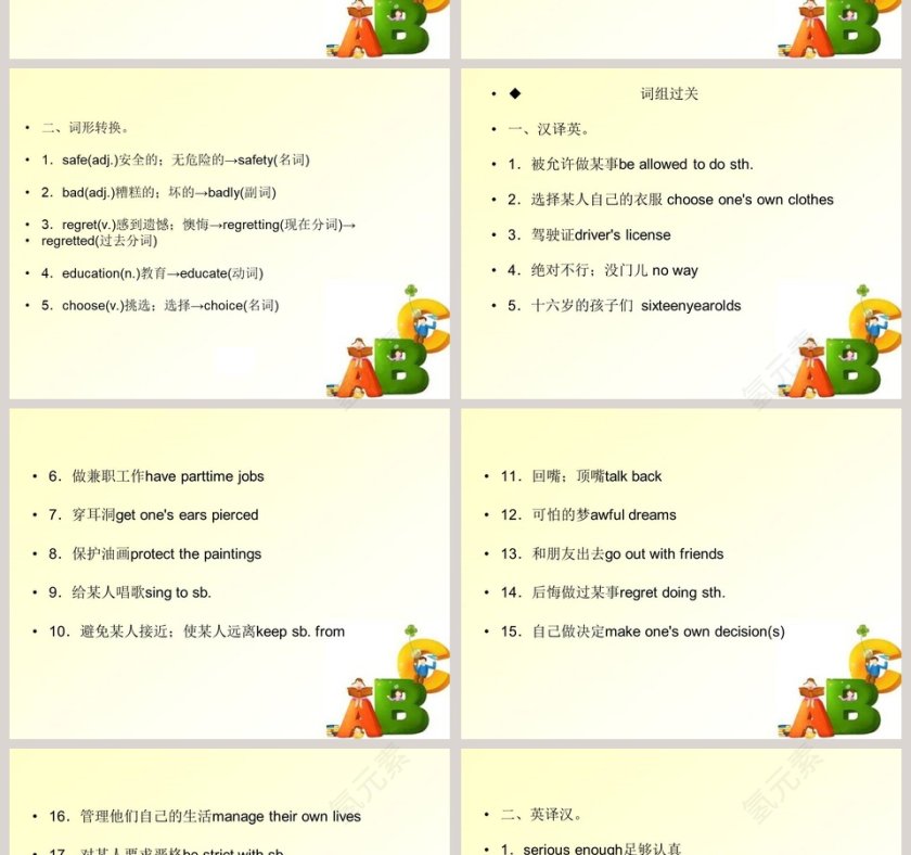 Unit 7-Teenagers should be allowed to choose their own clothes教学ppt课件第2张