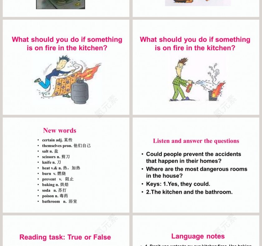 Lesson 16-How safe is your home教学ppt课件第2张