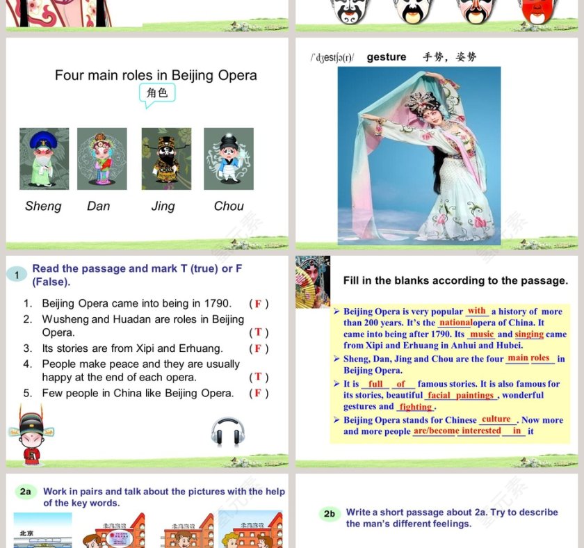 Unit 5  Topic 1-Im so happy教学ppt课件第4张