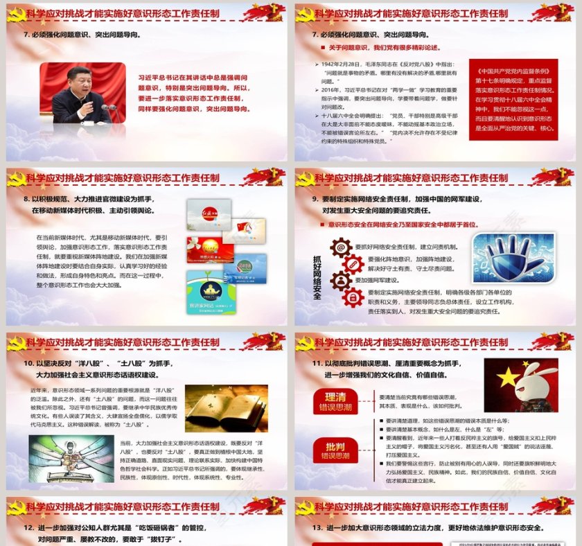 中应对挑战中实施好意识形态工作责任制第8张