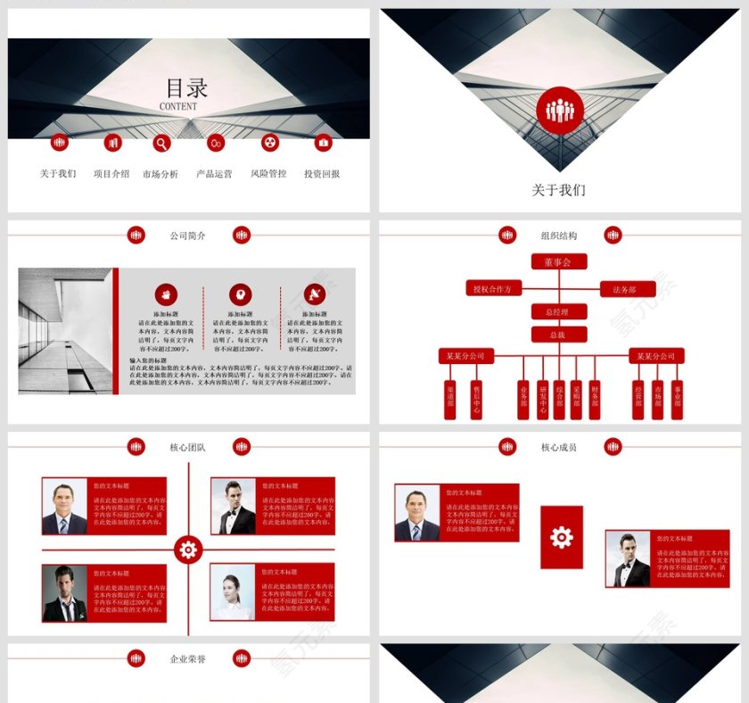 完整框架创业/商业项目计划书第2张