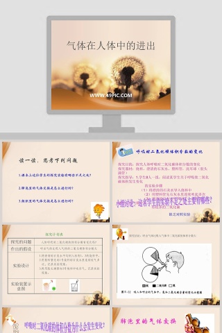 气体在人体中的进出教学ppt课件