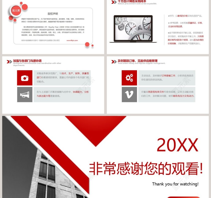 采购部年终工作总结模板第2张