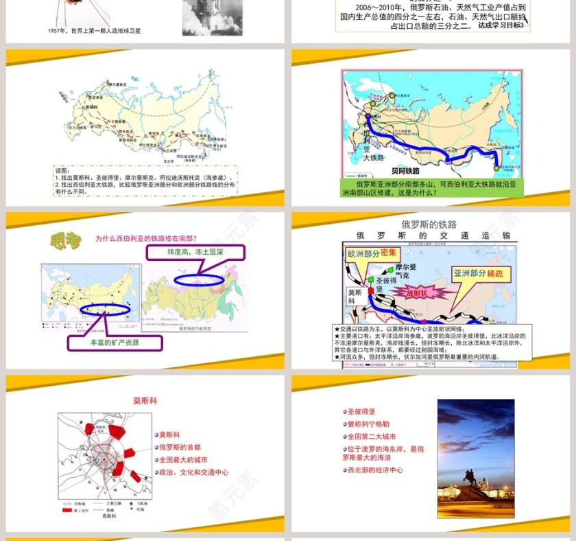 俄罗斯第2大节日PPT模板设计第4张