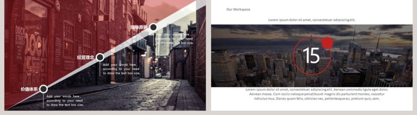 企业文化宣传手册工作ppt模板第5张