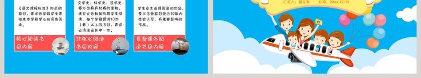 亲子阅读PPT通用模板第6张