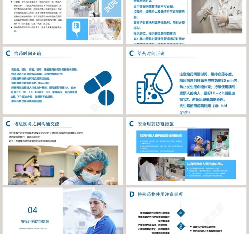简约护理用药安全管理知识培训PPT  第6张