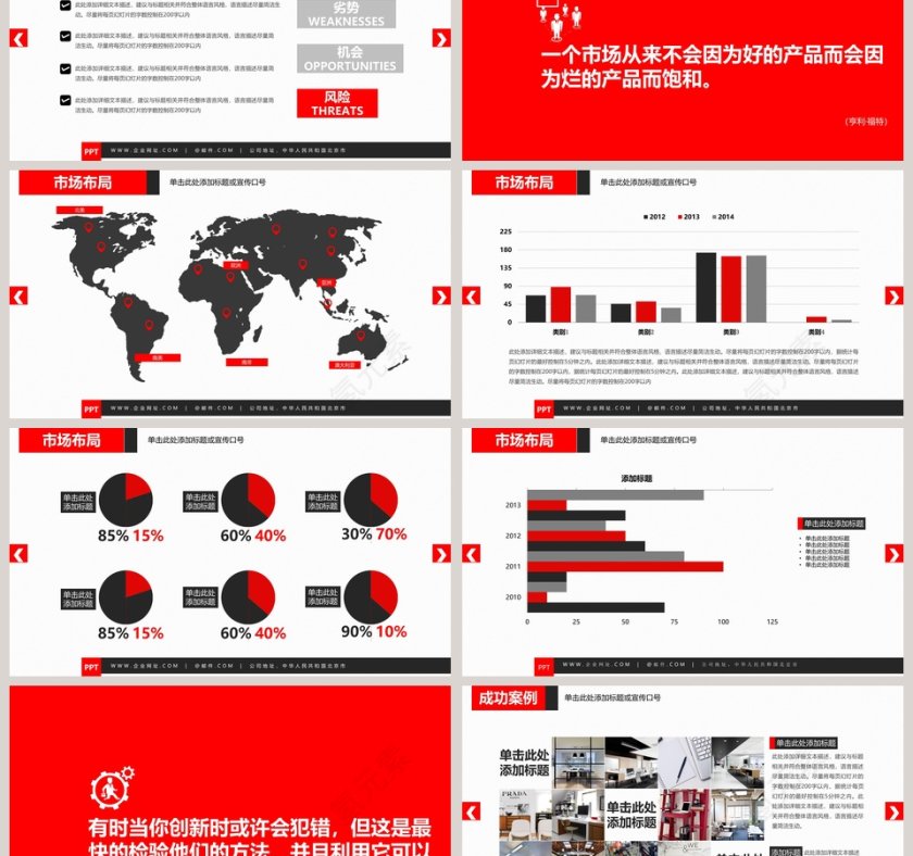 企业画册产品宣传图片展示ppt 第6张