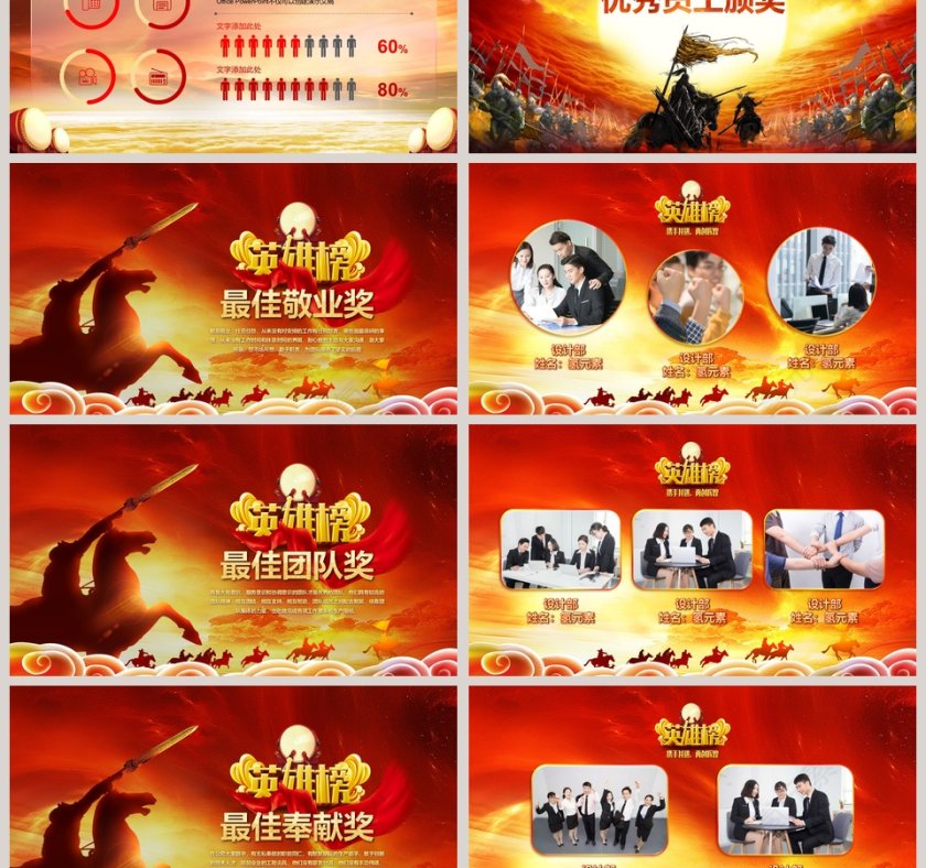 2019工作总结暨年会颁奖典礼PPT第3张