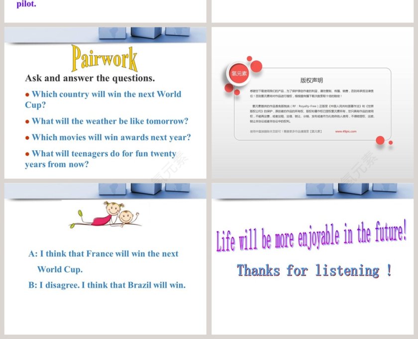 Unit 7-Will people have robots教学ppt课件第4张