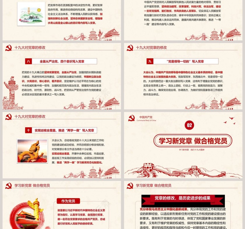 学新党章做合格党员践行十九大精神第3张