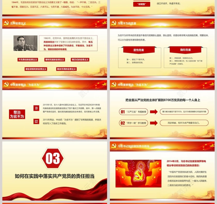 党支部党员党课学习培训做新时代合格党员PPT课件第4张