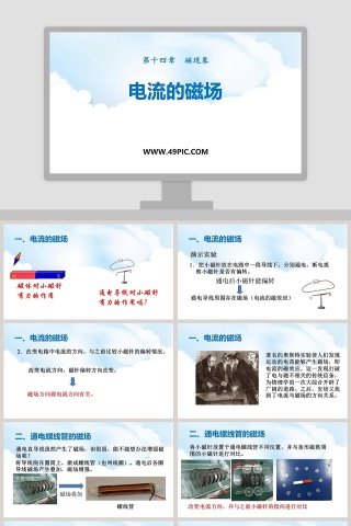 电流的磁场-第十四章磁现象教学ppt课件