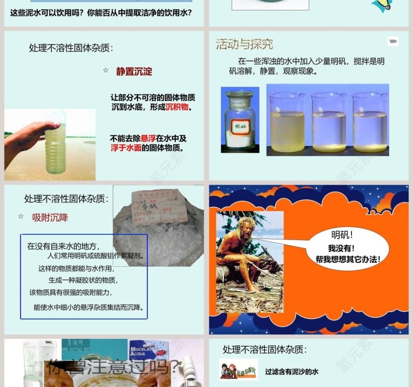 水的净化与医学护理行业PPT模板第2张