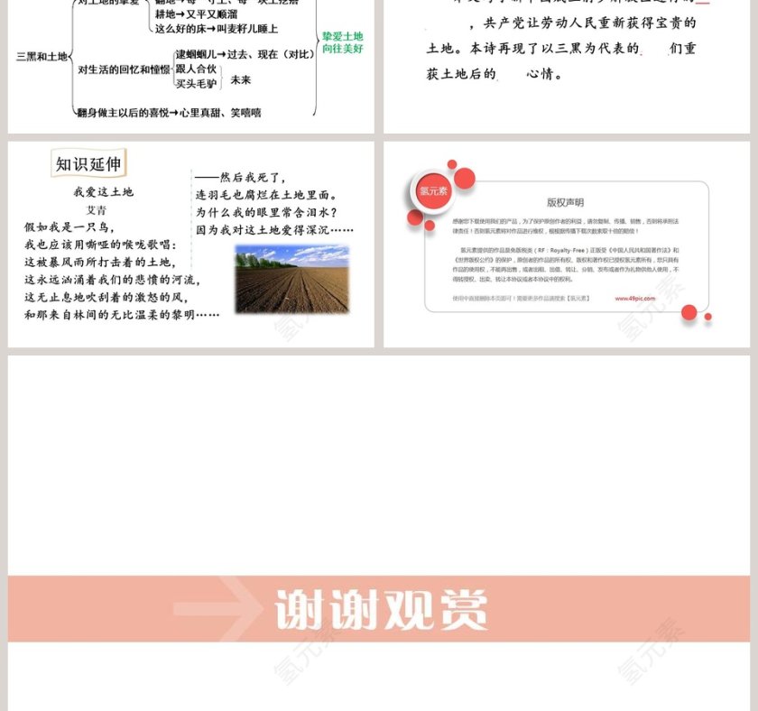 课文解析三黑和土地语文课件PPT第6张