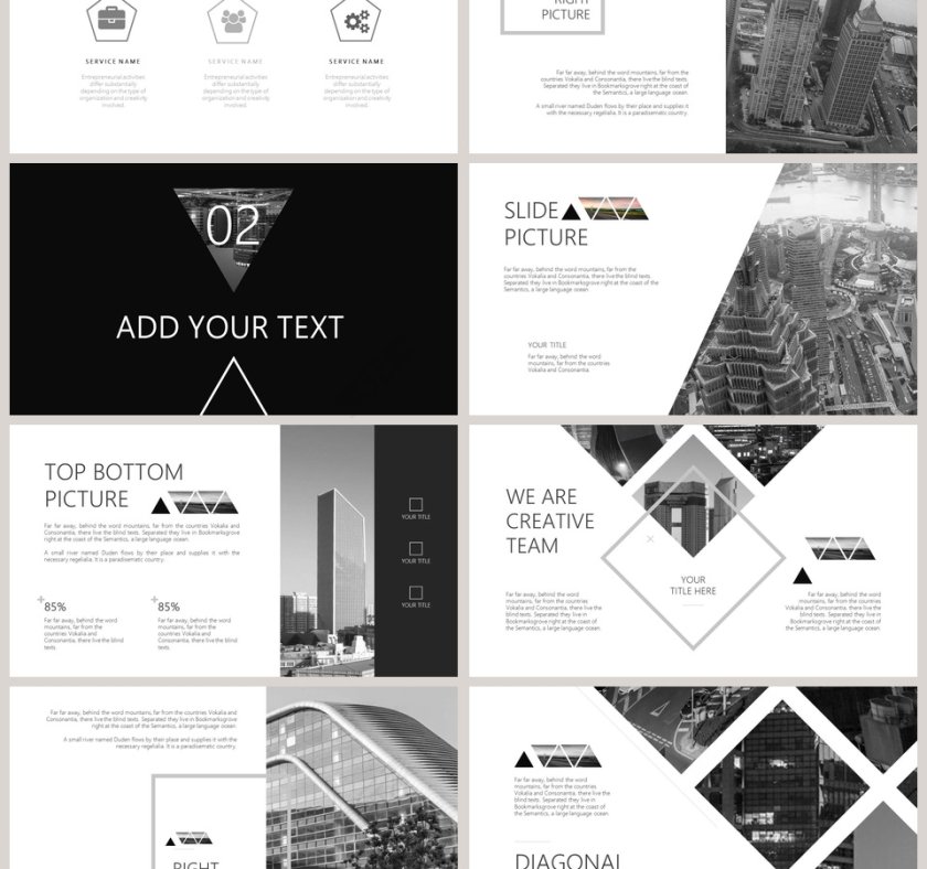 欧美杂志商务策划PPT模板第3张