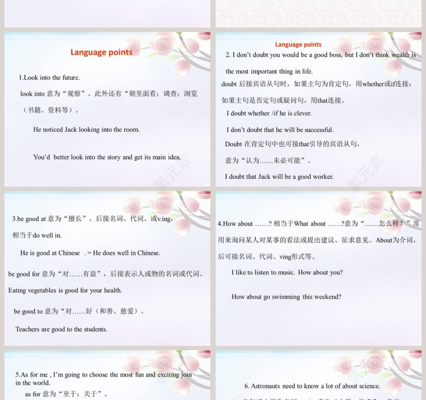 Lesson 55-Look into the Future教学ppt课件第2张