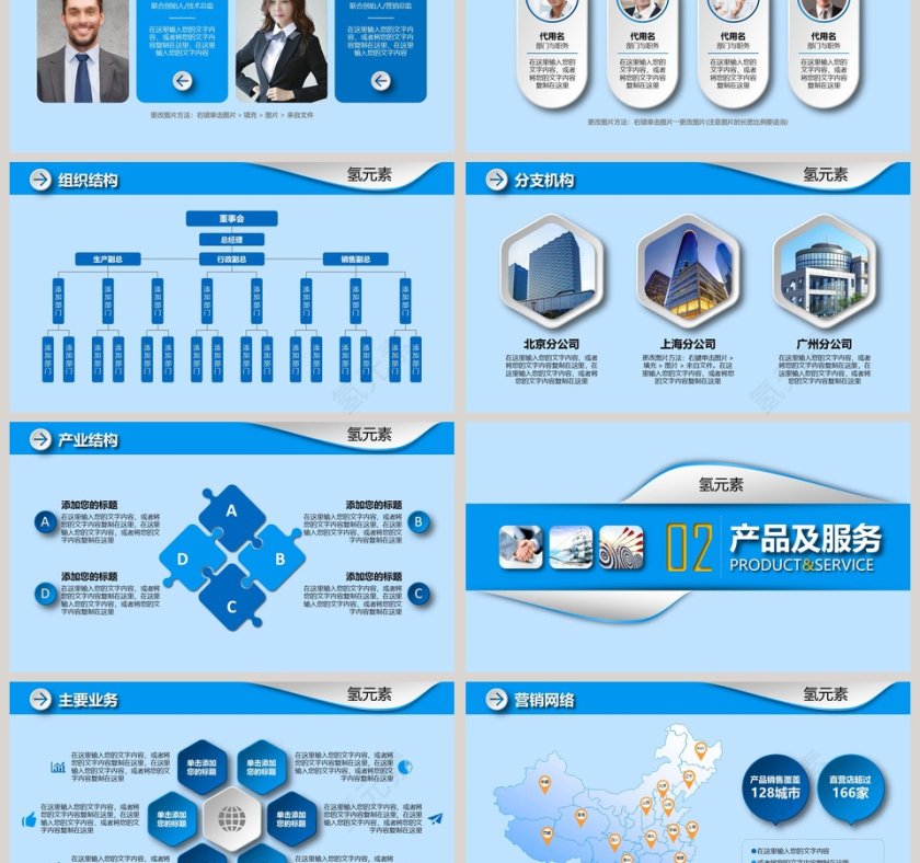 企业宣传公司简介PPT模板第3张