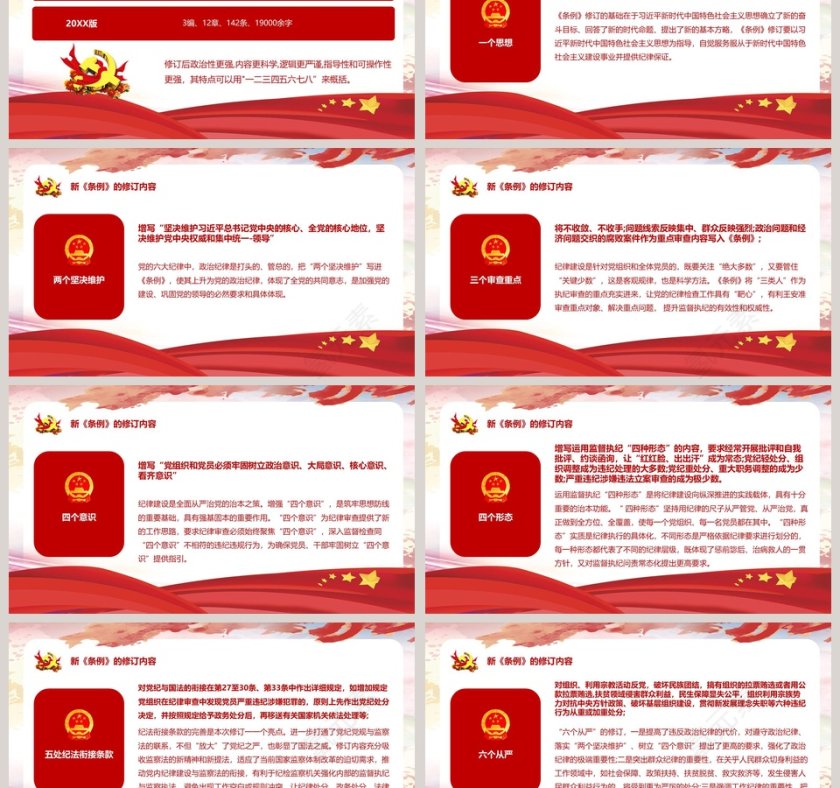 中国共产党纪律处分条例PPT第3张