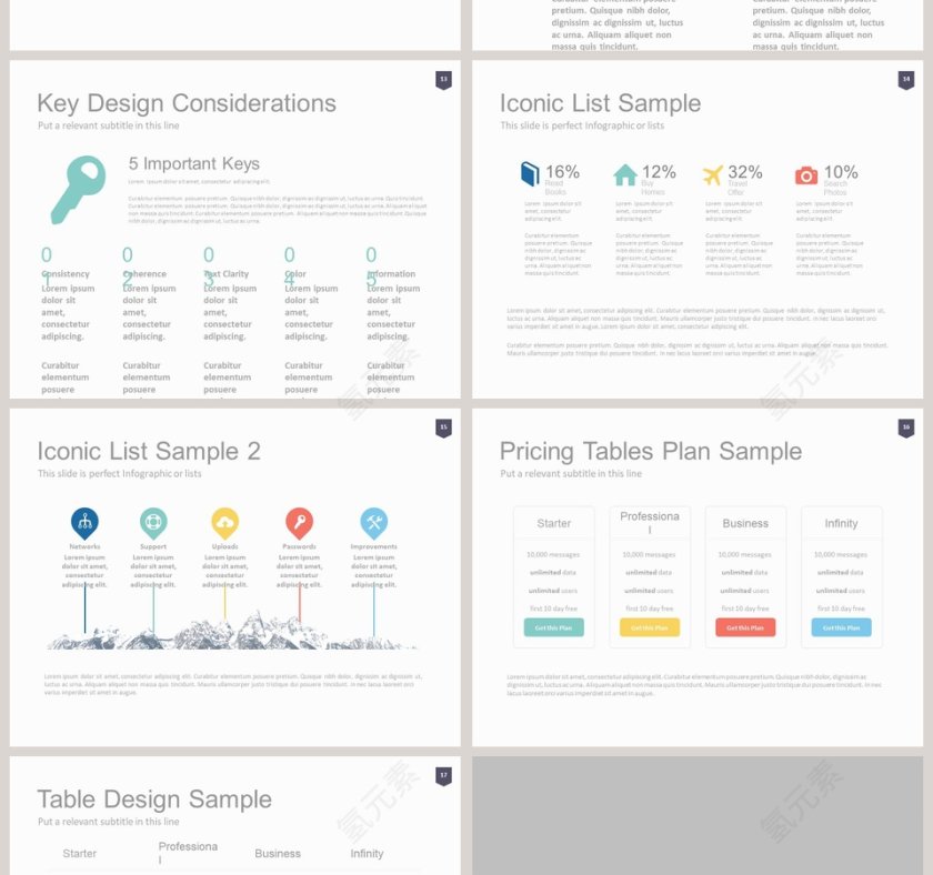 欧美经典商务时尚工作总结PPT模板第4张