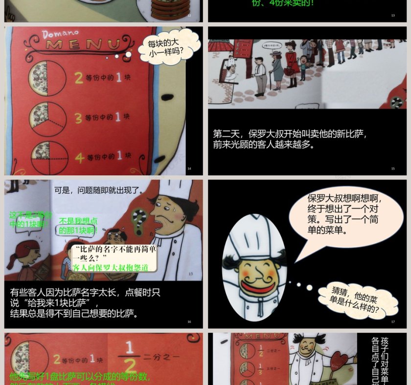 保罗大叔分比萨绘本故事课件PPT第4张