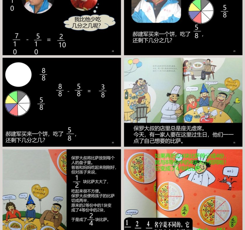 保罗大叔分比萨绘本故事课件PPT第7张