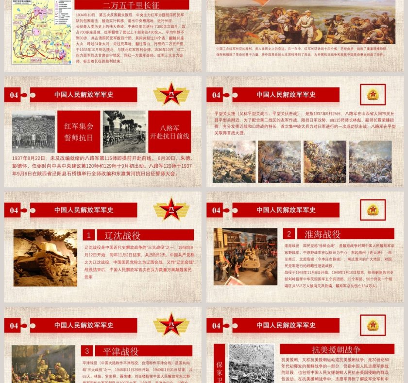 建军90周年学习习主席重要讲话党课PPT第6张