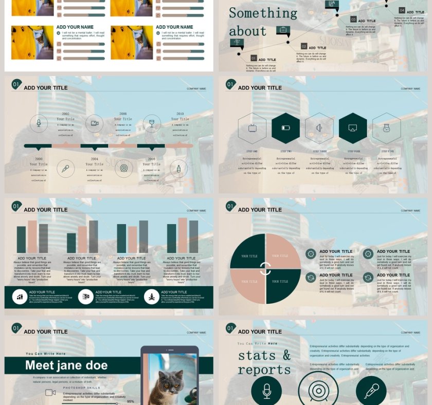 2019宠物诊所PPT模版第3张