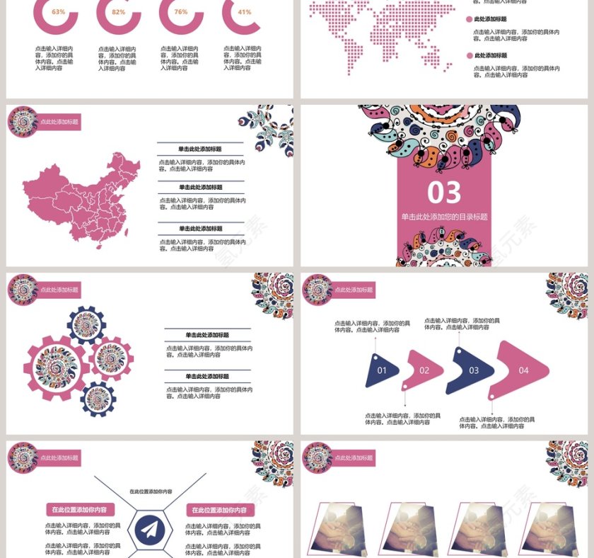 复古风商务计划书PPT第3张