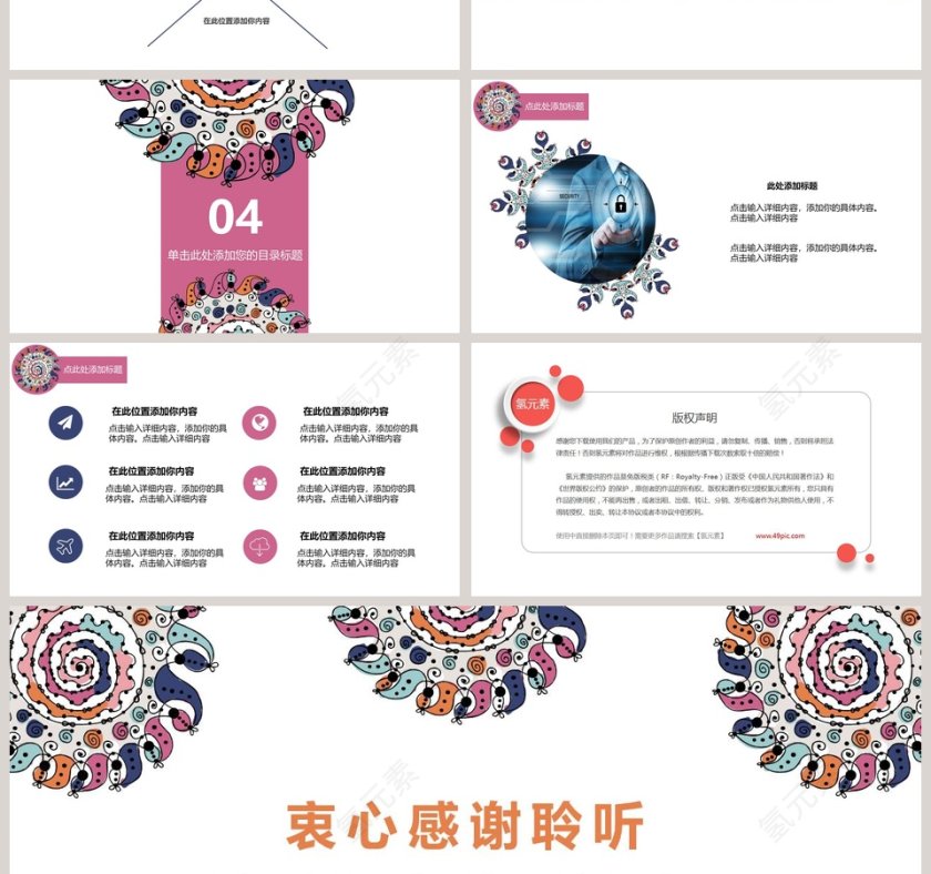 复古风商务计划书PPT第4张