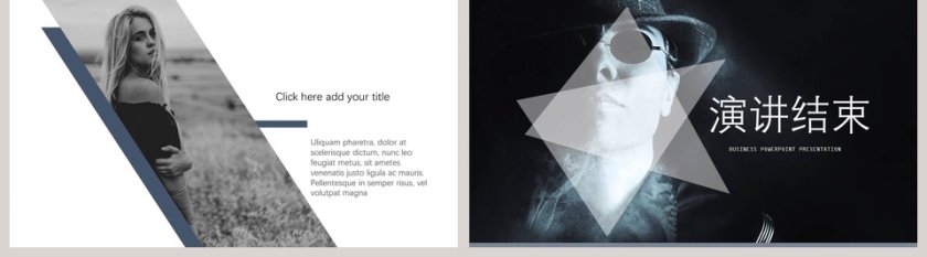 欧美风公司介绍模板通用第5张