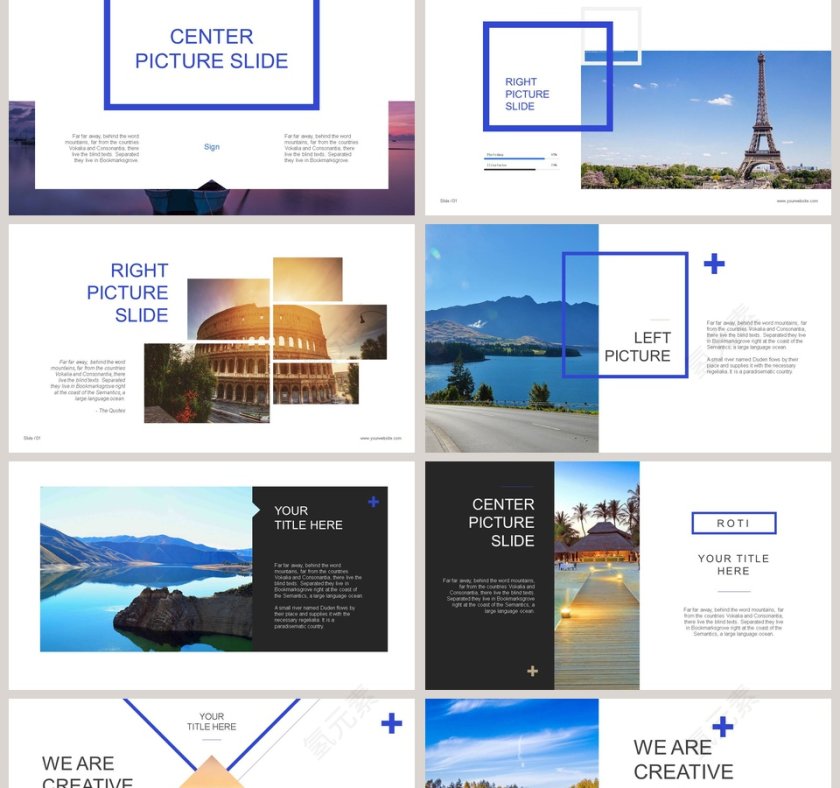 时尚旅游景点介绍画册时尚旅游景点介绍画册PPT第2张